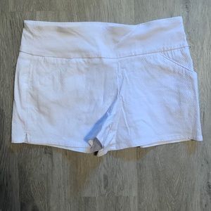 White Versona Shorts